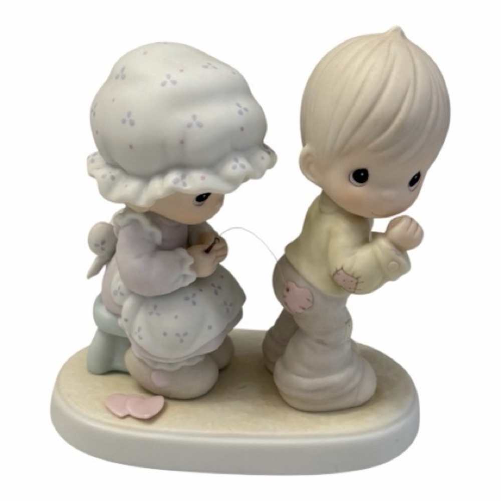 Precious Moments Sew in Love Vintage Figurine
